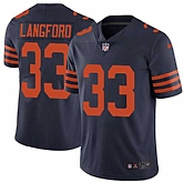 Nike Chicago Bears #33 Jeremy Langford Navy Blue Alternate NFL Vapor Untouchable Limited Jersey,baseball caps,new era cap wholesale,wholesale hats